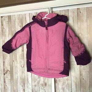 REI Toddler Pink & Purple Snow Jacket 12 months